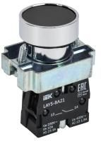Кнопка LAY5-BA21 1НО без подсветки черн. KARAT IEK BBT60-BA-K02