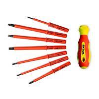 Набор диэлектрических отверток 7+1 (09345) SHTOK 376354