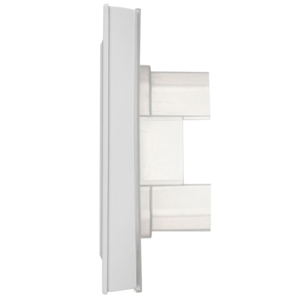 Рамка 2-м BRITE РУ-2-БрАБ-44 IP44 арктич. бел. IEK BR-M22-44-K91