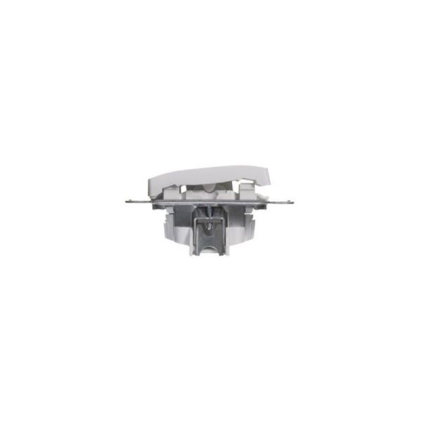 Кнопка нажимная 1-кл. СП Glossa 10А IP20 (сх. 1) 10AX механизм бел. SE GSL000115