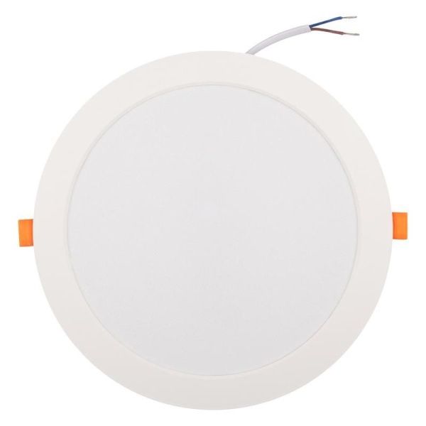 Светильник светодиодный PLED DL7 WH 24Вт 6500К IP54 2040лм встраив. бел. JazzWay 5069121