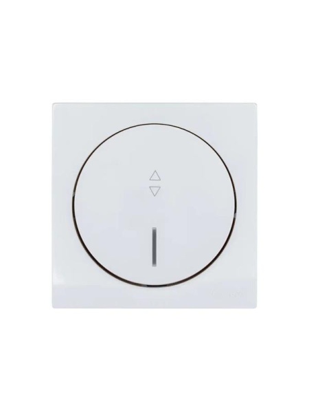 Выключатель проходной 1-кл. СП OSEN 10А IP20 с подсветкой механизм бел. LEZARD 743-0288-114