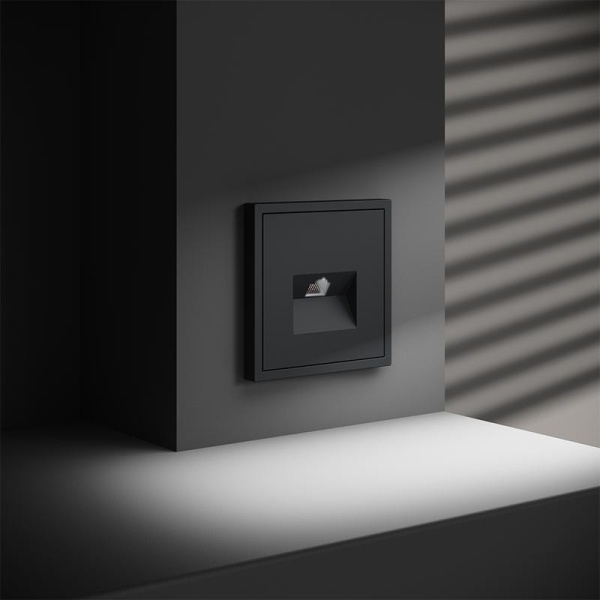 Розетка компьютерная 1-м СП S70 RJ45 кат.6 механизм графит Voltum VLS060107