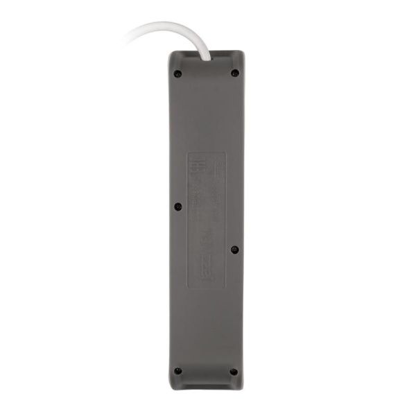 Удлинитель 4х1.4м с заземл. с выкл. бел. ET-04-140W JAZZway 5051799