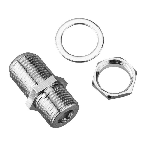 Переходник антенный гнездо F-гнездо F бочка блист. Rexant 06-0020-A