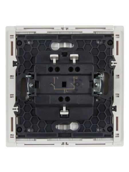 Выключатель 2-кл. СП FORTE&PIANO 10А FP205 бел. IEK FP-V20-0-10-1-K01