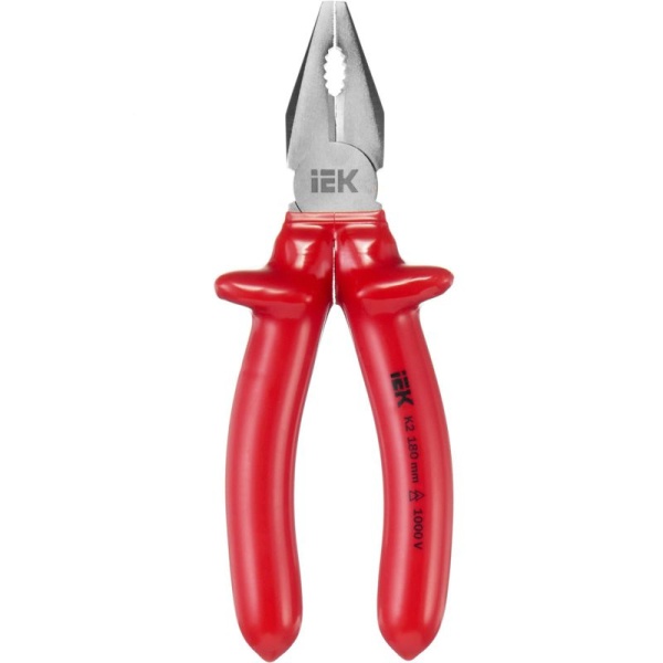 Пассатижи диэлектрические Profi 180мм 1000В ARMA2L 3 IEK A2L3-PL20-K2-180