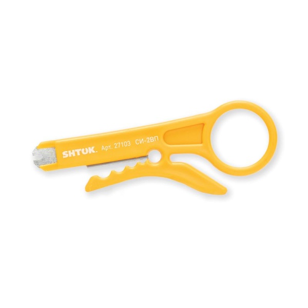 Съемник изоляции для UTP/STP кабеля и одиночных проводов СИ-2ВП (27103) SHTOK 376584