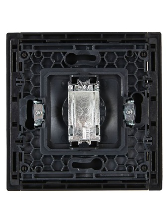 Розетка TV оконечная FORTE&PIANO FP128 черн. IEK FP-A10-O-K02