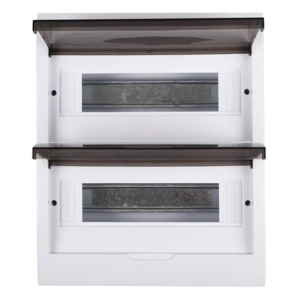 Бокс модульный накладной PDB/W 1024 WH (ЩРН-П-24) IP41 пластик. JazzWay 5071698