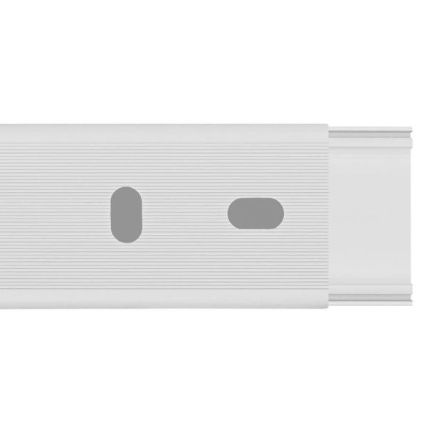 Кабель-канал 25х25 L2000 пластик бел. TOKOV ELECTRIC TKE-KK-25-25-2000-WH