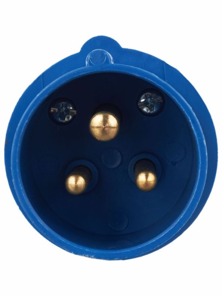 Вилка эл. каб. 16А 2P+PE 16А 220В IP44 ССИ-013 IEK PSR01-016-3