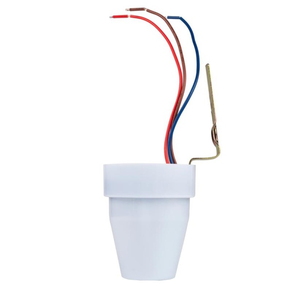 Фотореле PMS PR 601 2200Вт IP44 WH JazzWay 5013056