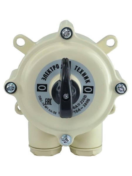 Выключатель пакетный ПВ2-16А М1 в пл. корп. IP56 Электротехник ET001802