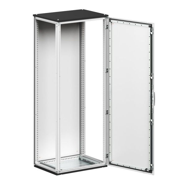 Корпус напольный CQE N 1800х800х400мм с одностворчат. дверью и с задн. панелью собран. RAM block DKC R5CQEN1884A