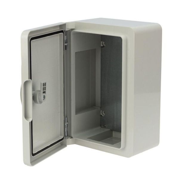 Корпус ЩМПп 300х200х130 УХЛ1 IP65 с монтажн. панелью ABS пластик. Rexant 11-0400