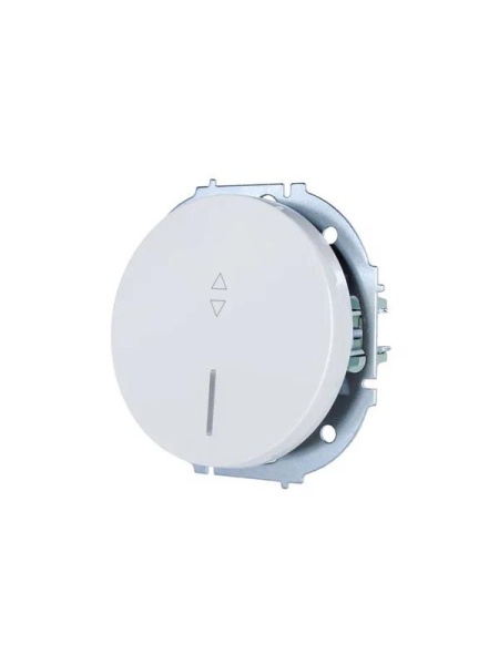 Выключатель проходной 1-кл. СП OSEN 10А IP20 с подсветкой механизм бел. LEZARD 743-0288-114