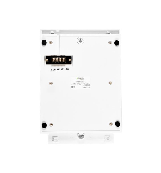 Оповещатель пожарный речевой встраив. SWS-106-103 100В 6/3/1.5Вт 250Гц-11.7кГц SONAR Rbz-361112