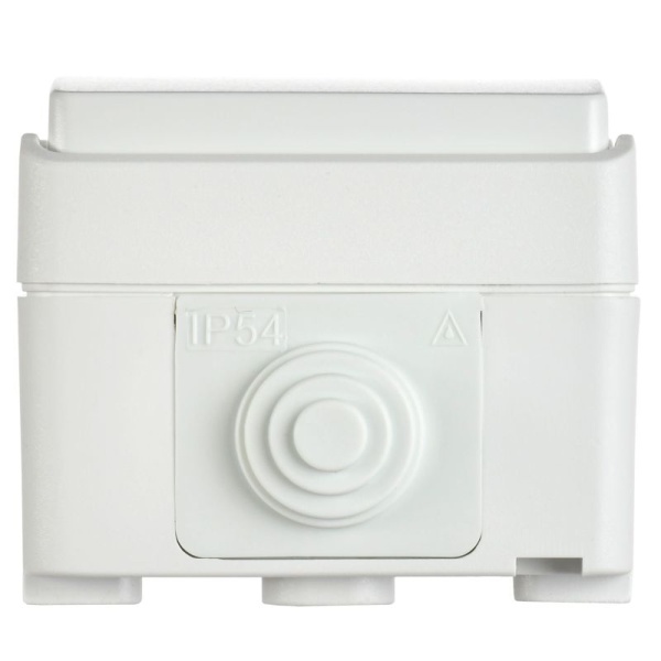 Выключатель проходной 1-кл. ОП Форс IP54 ВС20-1-0-ФБ бел. IEK EVS10-K01-10-54-DC