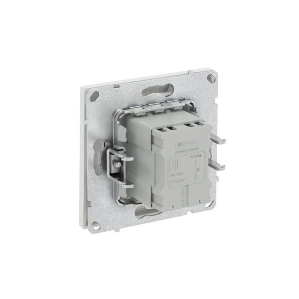 Кнопка 1-кл. KANT бел. песок DKC 7010153