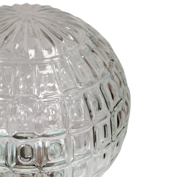 Светильник НББ 64-60-080 "Гранат" d150 1х60Вт E27 IP20 прозр./корпус наклонный бел. Элетех 1005100179