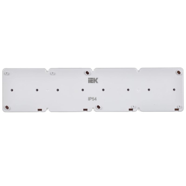 Розетка 4-м ОП Гермес Plus РСб24-3-ГПБб 16А IP54 с заземл. с крышкой бел. IEK ERMP42-K01-16-54-EC