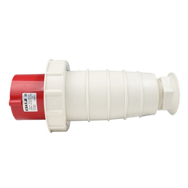 Вилка кабельная 035 63А 380AC 3P+PE+N 6ч IP67 КЭАЗ 222743