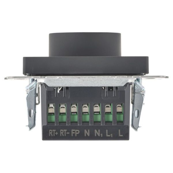 Термостат электронный с индик. BRITE СП IP20 ТС10-1-БрГ механизм графит IEK BR-RT11-K53