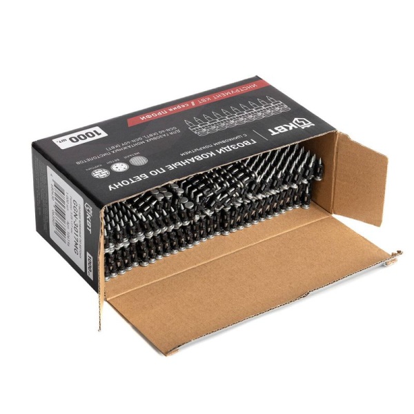 Гвоздь кованый по бетону GGN-3017MG ПРОФИ (уп.1000шт) КВТ 106196