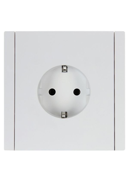 Розетка СП FORTE&PIANO FP216 16А с заземл. без защ. шторок винт. крепл. бел. IEK FP-R11-16-K01