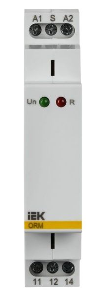 Реле импульсное ORM 1 конт. 12-240В AC/DC IEK ORM-01-ACDC12-240V