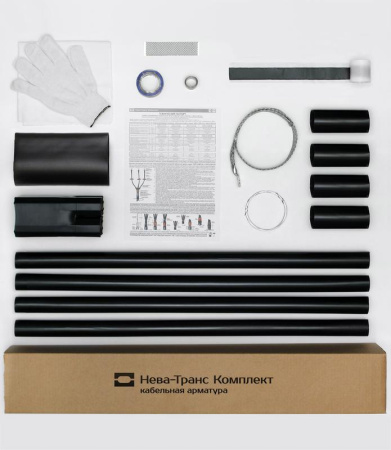 Муфта кабельная концевая внутр. установки 1кВ КВТп 4х(16-25мм) без наконечн. Нева-Транс Комплект 22020009