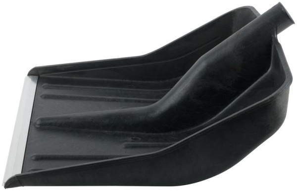 Лопата для уборки снега большая 420х420мм без черенка пластик. 68100