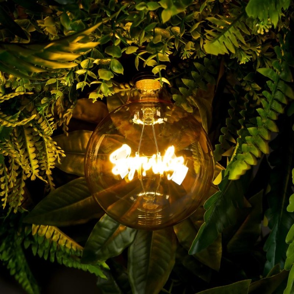 Лампа светодиодная филаментная Loft 271 G125 4Вт 2500К E27 Voltega 8553