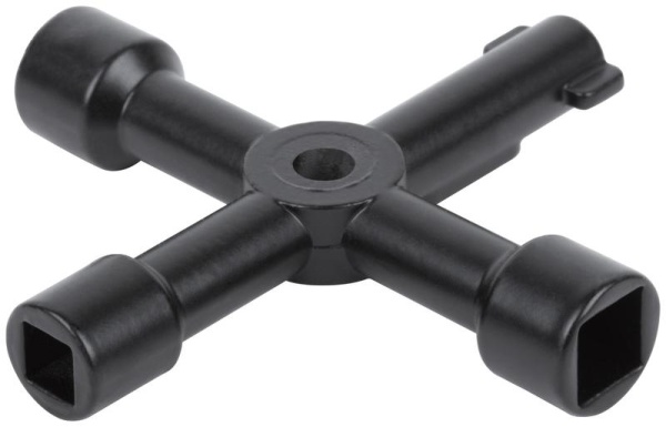 Ключ универсальный для электрошкафов 4-в-1 FIT 60105