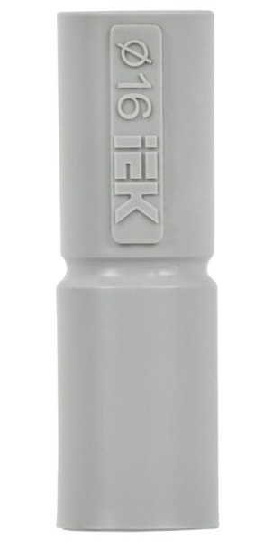 Муфта соединительная для жестких труб d16 GIG-16 ELASTA IEK CTA10D-GIG16-K41-100