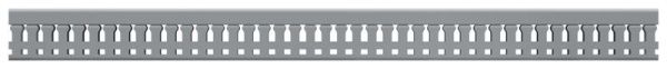 Кабель-канал перфорированный 25х30мм L2000 IMPACT IEK IM-KK50-025-030-005-K03