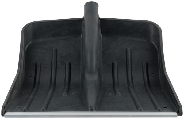 Лопата для уборки снега большая 420х420мм без черенка пластик. 68100