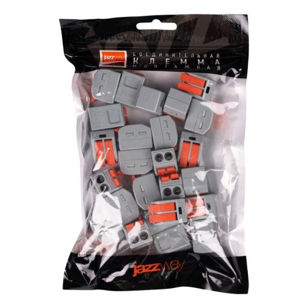 Клемма монтажная СМК PTC-2P 462 450В 41А 0.5-6.0кв.мм JazzWay 5074064