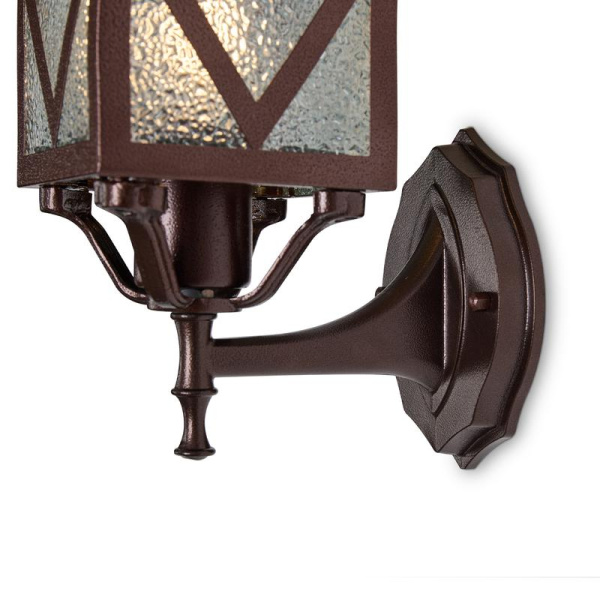 Светильник Heim 1х40Вт E27 IP44 бра настен. Voltega VGL7210WL-01BR