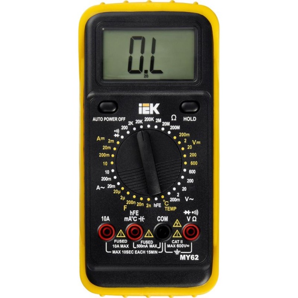 Мультиметр цифровой Professional MY62I IEK TMD-5S-062