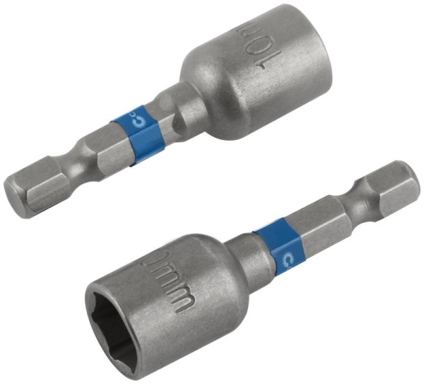 Набор бит с торцевыми магнитными головками 10мм ПРОФИ/Profi 48мм (уп.2шт) Cutop 83-552