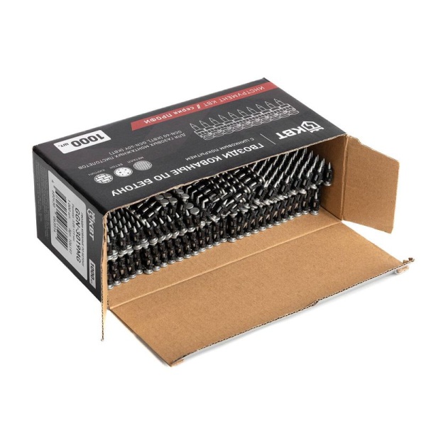 Гвоздь кованый по бетону GGN-3019MG ПРОФИ (уп.1000шт) КВТ 106197