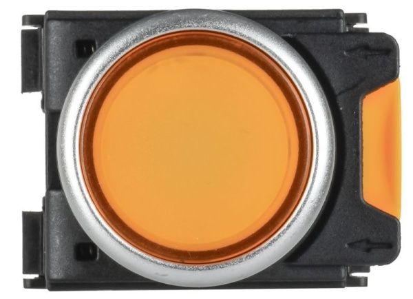 Кнопка d22мм 1НО+1НЗ MASTER желт. IEK MI-BT60-11-3-22-K05