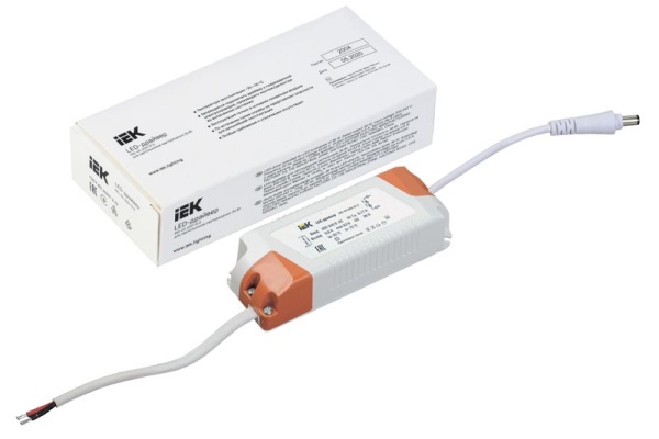 Драйвер LED MG-40-600-01 E для светильников LED ДВО 36Вт W/S IEK LDVO0-36-0-E-K01