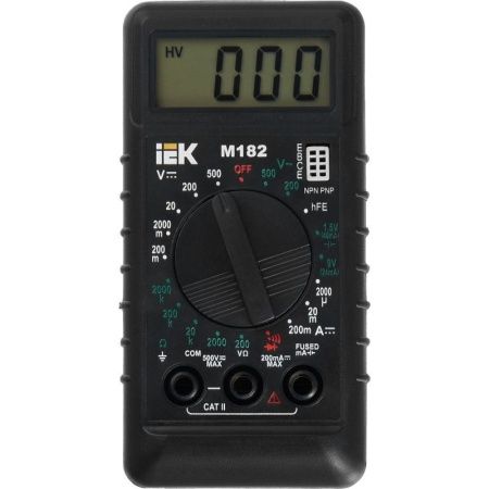 Мультиметр цифровой Compact M182 IEK TMD-1S-182