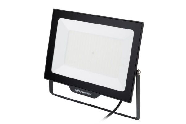 Прожектор светодиодный СДО FL 10 C 200W VW 840 BK CL 397х290х31.5мм 200Вт 4000К IP65 уличный черн. Русский Свет 15081023281