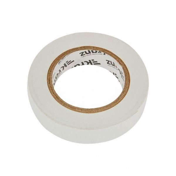 Изолента ПВХ 0.13х15мм 20м бел. Kranz KR-09-2601