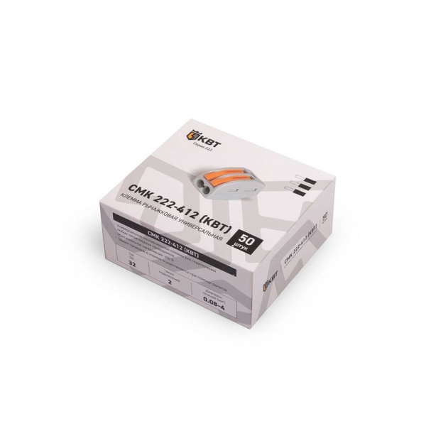 Клемма универсальная СМК 222-412 КВТ 87632