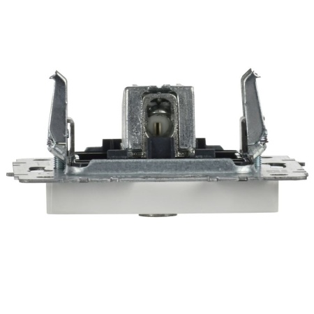 Розетка телевизионная оконечная TV СП Brite РТВ11-0-БрБ механизм бел. IEK BR-A10-O-K01